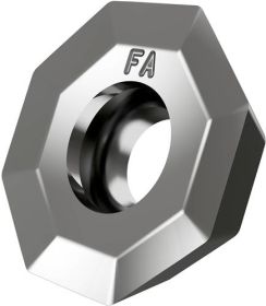 Fräswendeschneidplatte ISO OEHT 0604AEFR-FA:M0315 D.5,5mm PVD beschichtet Silber