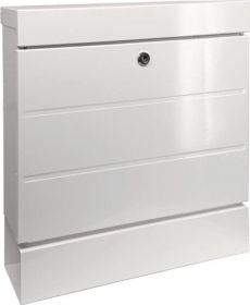 Briefkastenset NewYork 850 W H.405mm B.364mm T.110mm weiß verzinkter STA