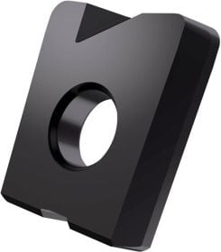 Fräswendeschneidplatte ISO LC 2016-KP:M4310 D.5mm PVD beschichtet Lila-Schwarz