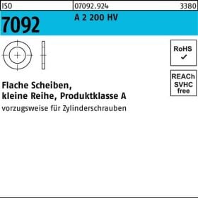Unterlegscheibe ISO 7092 8 A 2 200 HV 1000 Stück