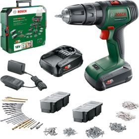 Bosch Akku-Schlagbohrmaschine UniversalImpact 18V + SystemBox Solo - 06039D4103
