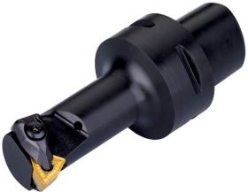 Klemmhalter ISO C4-DWLNR-13075-06 D.40mm m. Polygonkupplung Rechtslauf