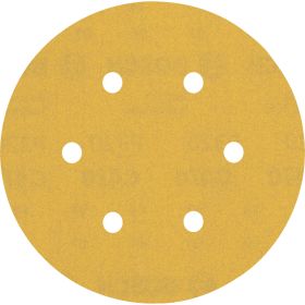 Bosch 50x Expert C470 Schleifpapier mit 6 Löchern für Exzenterschleifer 150 mm G 320 - 2608900924