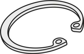 Sicherungsring ISO RRH 34 Bruttogewicht 3,9g PRAMET