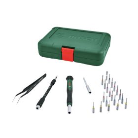 Bosch Handwerkzeuge Präzisions-Bit-Schraubendreher-Set 24-teilig - 1600A039HT