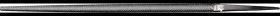 Werkstattfeile DIN 7261 L.150mm Q.6mm Hieb 2 Rund TECWERK