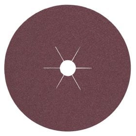 Fiberscheibe D.125mm K.80 f.HO/Metall Korund TECWERK