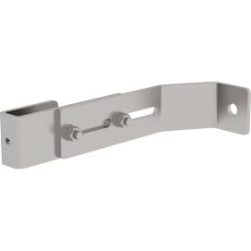 Günzburger Steigtechnik Wandhalter Edelstahl verstellbar 165 - 215 mm für Schachtleiter - 062021