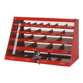 RUKO Spiralbohrer-Satz DIN 338 Typ N, HSS-R im Spiralbohrer-Schrank - 570 tlg. - 205208