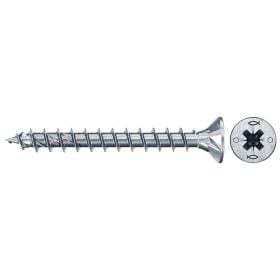 fischer Spanplattenschraube PowerFast FPF II CZF 4,5 x 40 BC 12 Senkkopf Kreuzschlitz PZ Vollgew. - 577934