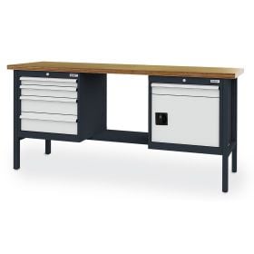 WS24 Kastenwerkbank B x T x H 2.000 x 600 x 960 mm - WS24-100142