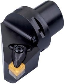 Klemmhalter ISO C4-DCLNR-27050-12 D.40mm m. Polygonkupplung Rechtslauf