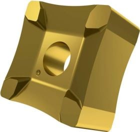 Scarfing-Schneideinsatz ISO SNMX 15-R40:6640 Radius 40mm MT-CVD beschicht. Gold