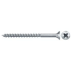 fischer Spanplattenschraube PowerFast FPF II CZP 3,5 x 50 BC 25 Senkkopf Kreuzschlitz PZ Teilgew. - 577911