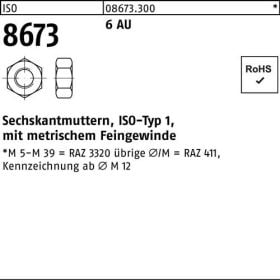 Sechskantmutter ISO 8673 M58x 2 6 Automatenstahl 1 Stück