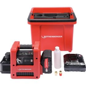 ROTHENBERGER ROAIRVAC R32 2.0 CL Basic Set, Akku-Vakuumpumpe, inkl. ROBUCKET - 1000003230