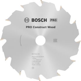 Bosch PRO Construct Wood Kreissägeblatt 160 x 2,6 x 20 mm - 2608640630