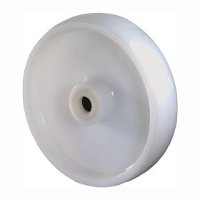 BS Rollen Ersatzrad Kunststoff weiß Rollenlager schwer Ø 125 mm 750 kg - B10.127