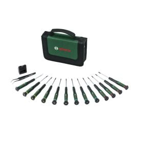 Bosch Handwerkzeuge Präzisionsschraubendreher-Set 15-tlg. - 1600A039J4