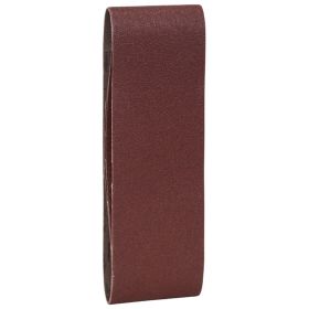 Bosch Schleifband-Set für Bandschleifer rote Qualität K=60/80/100 75x508 mm 3-tlg. - 2609256215