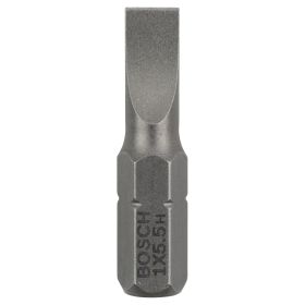 Bosch 3x Schrauberbit Extra-Hart, S 1,0 x 5,5, 25 mm - 2607001464