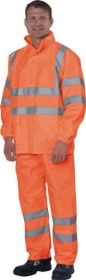 ASATEX Warnschutzregenhose PREVENT orange Größe M - RHO/M