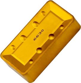 Drehwendeschneidplatte ISO LNUX 50-1275000:6630 D.9,3mm MT-CVD beschichtet Gold