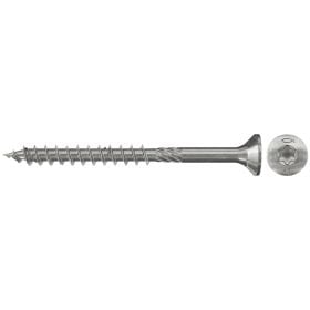 fischer Spanplattenschraube FPF-ST 5,5 x 50 A2P 160 Senkkopf Innenstern TX Teilgew. Edelstahl A2 - 577818