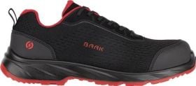 Sicherheitsschuh Pio Gr.41 W.11 schwarz/rot S1PS FO LG SR ESD EN20345