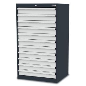 WS24 Schubladenschrank Schubladen: 11 x 100 B x T x H 700 x 575 x 1220 mm - WS24-100272