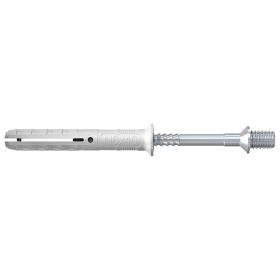 Fischer 50x Nageldübel N 6X4O/10 S M 6 Anschlussgewinde - 50398