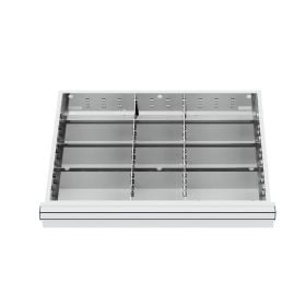 WS24 Schubladeneinteilung Metalleinteilung BLH 200-300 mm Innenmaß 600 x 450 mm - WS24-100253