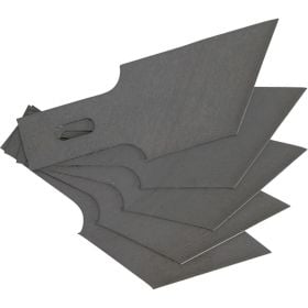 BGS Ersatz-Schneideklingen für Art. 364 0,6 x 16 mm x 53° 5tlg. - 364-16x53