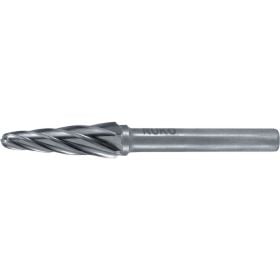RUKO Hartmetall-Frässtift KEL Ø 12 mm Kopflänge 32 mm Schaft-Ø 6 mm Verzahnung Alu - 116236A
