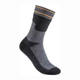 FELDTMANN Funktionssocke Dibbersen Größe 39-42 schwarz / grau - 3623-39S