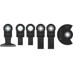 Bosch Holz- und Weichmetall-Blatt-Set für oszillierende Multifunktionswerkzeuge6-tlg. - 2608669334