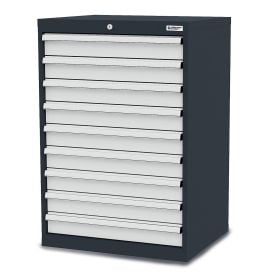 WS24 Schubladenschrank Schubladen: 9 x 100 B x T x H 700 x 575 x 1020 mm - WS24-100268
