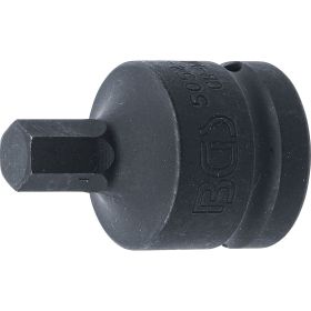 BGS Kraft-Bit-Einsatz Antrieb Innenvierkant 20 mm (3/4") Innensechskant 12 mm - 5054-12