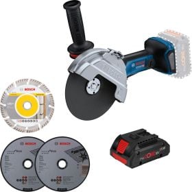 Bosch Akku-Winkelschleifer GWS 18V-180 PC Ø 180 mm / 1x 4,0 Ah ProCore