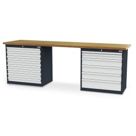 WS24 Reihenwerkbank B x T x H 2.500 x 600 x 960 mm - WS24-100281