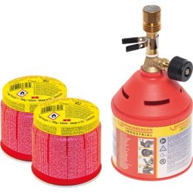 ROTHENBERGER Industrial Bunsenbrenner inkl. 2x C200 Kartusche 330ml mit ILL System - 1500004615