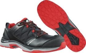 ALBATROS Sicherheitsschuh ULTRATRAIL BLACK Low Größe 45 schwarz / rot - 64.620.0-45
