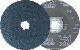 Fiberscheibe Combiclick VICTOGRAIN D.125mm K.60 Stahl,Guss,Aluminium/NE-Metall