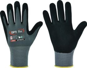 OPTIFLEX Handschuh OPTIMATE grau / schwarz EN 420 / EN 388 PSA II Gr. 9 - 0680-09H