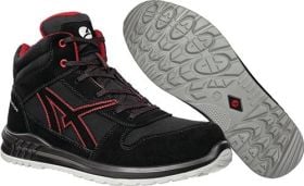 Sicherheitsstiefel CLIFTON MID Gr.46 schwarz/rot S3 SRC EN ISO 20345:2011