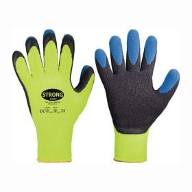 STRONGHAND Handschuhe Forster neon-gelb / blau EN 388 EN 511 PSA II Gr. 11 - 0242-11H