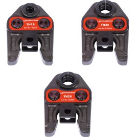 ROTHENBERGER Pressbacken-Set Standard TH16-20-26 im Koffer - 015063X