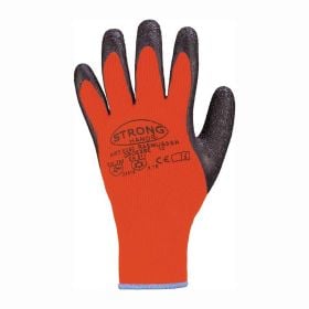 STRONGHAND Kälteschutzhandschuhe Rasmussen orange / schwarz EN 388 EN 511 PSA II Gr. 10 - 0240-10H