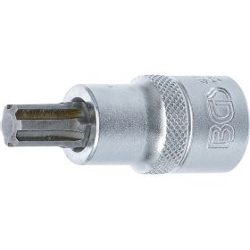 BGS Bit-Einsatz Antrieb Innenvierkant 12,5 mm (1/2") Keil-Profil (für RIBE) M10 - 4155
