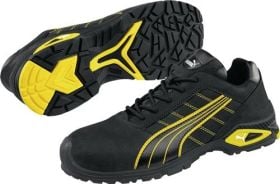 PUMA Sicherheitsschuh Amsterdam Low Größe 47 schwarz / gelb - 64.271.0-47